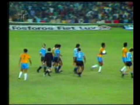 Brazil - Uruguay 2-1. Atlantic Cup-76