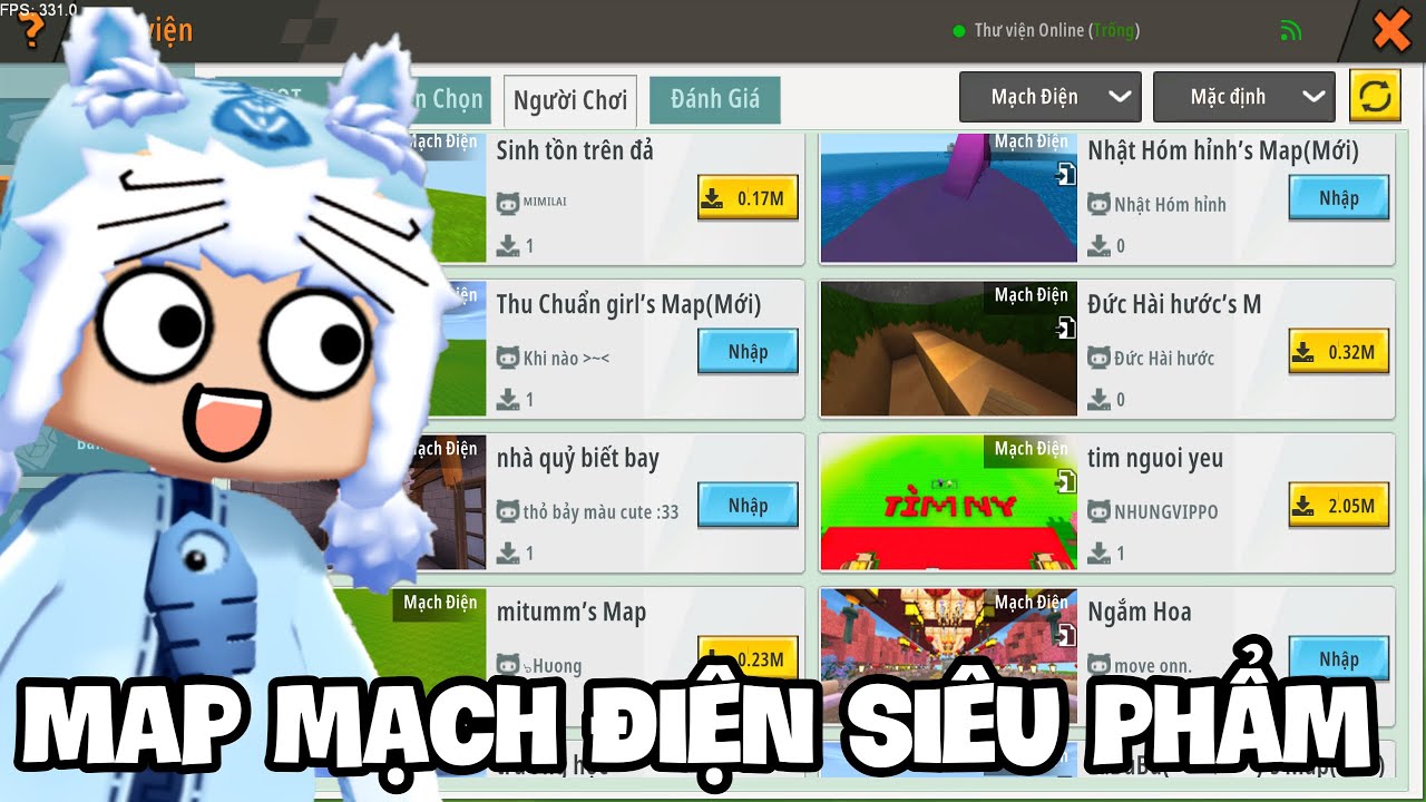 Meowpeo Đi Tìm Map Mạch Điện Siêu Phẩm Nhưng Không Ai Thèm Chơi Trong Thư Viện Mini World