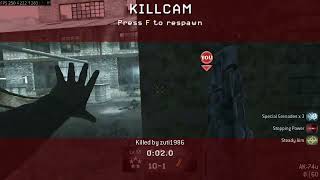 Playing Call of Duty 4: Modern Warfare multiplayer in 2026 on CachyOS Linux