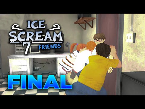DONDURMACI ROD BİZİ BULDU! (SONDAKİ GİZLİ SAHNE) - Ice Scream 7 Friends [FİNAL]