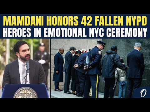 Zohran Mamdani HONORS Fallen NYPD Officers, Vows to Build a Safer New York
