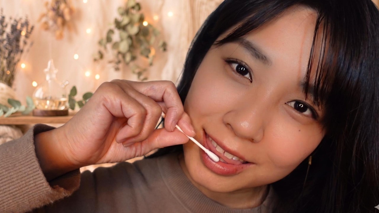 【ASMR】耳がゾワっとする⁉👂Spit綿棒＋Spit音👄で耳かき
