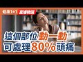 這個部位 動一動 可以處理八成頭痛 | 健康1+1 · 直播