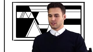 Ryan Guzman On Filming A Love Scene with Jennifer Lopez | NUVOtv
