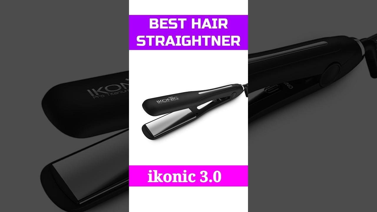Ikonic Pro Titanium Shine Hair Straightener Review 💇‍♀️ Top Best Hair Straighteners 2026