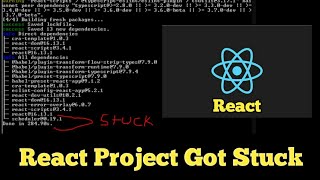 Reactjs error | Project Got Stuck | Not Getting Happy Hacking