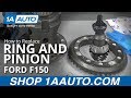 How to Replace Ring and Pinion 09-14 Ford F150