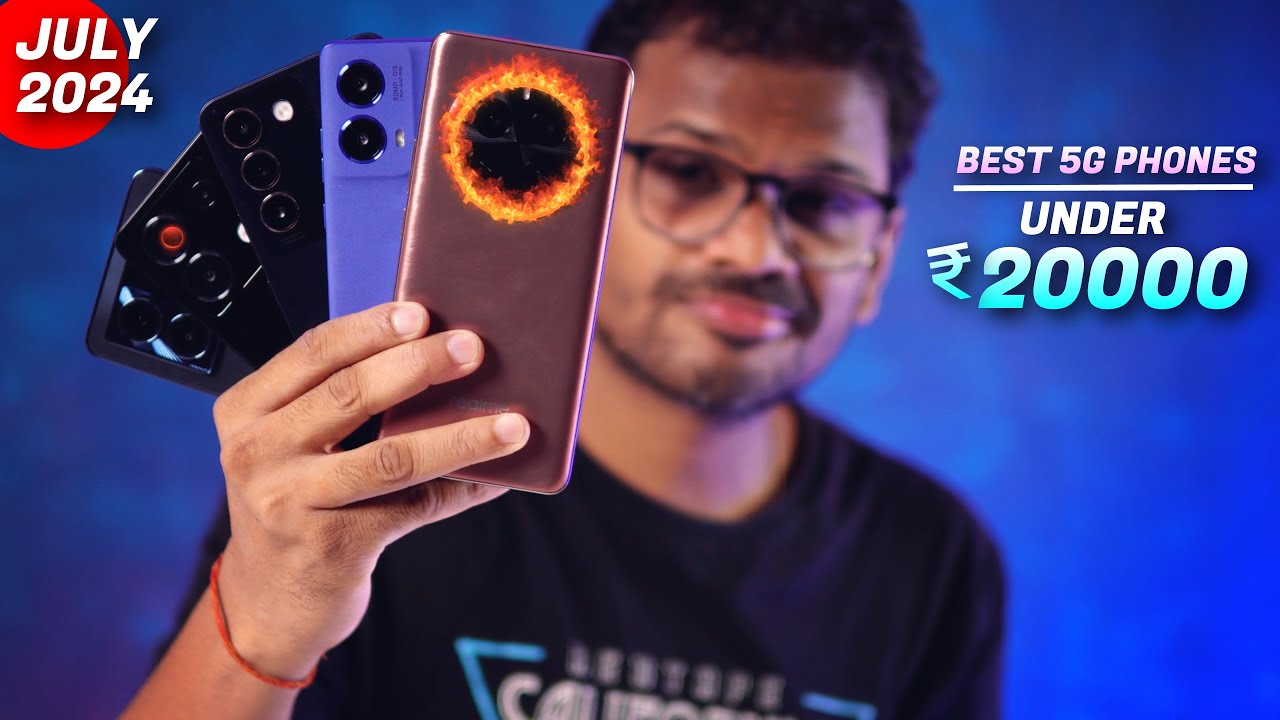 TOP 5 Best 5G Phones Under 20000 in JULY 2024 l Best Mobile Under 20000 ...