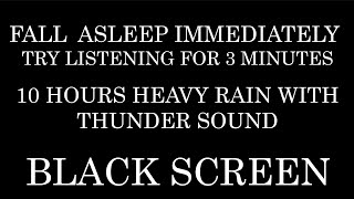 Drift Away with Soothing RainStorm and Thunder Sounds for Relaxation and Healing