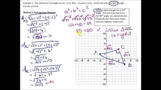 MPM2D 3.1 Investigate and Verify Triangles