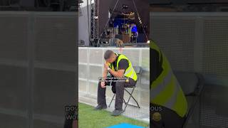 Laughing Security Guard At Jacob Collier Concert  shorts jacobcollier concert celebrity