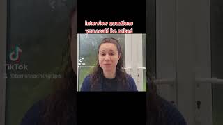 Interview questions for teachers #pgce #nqt #teachersoftiktok #traineeteacher #teaching #teacher