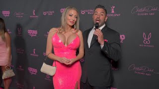 Crystal Love Interview 2023 Babes in Toyland Pink Party Charity Event | 4k