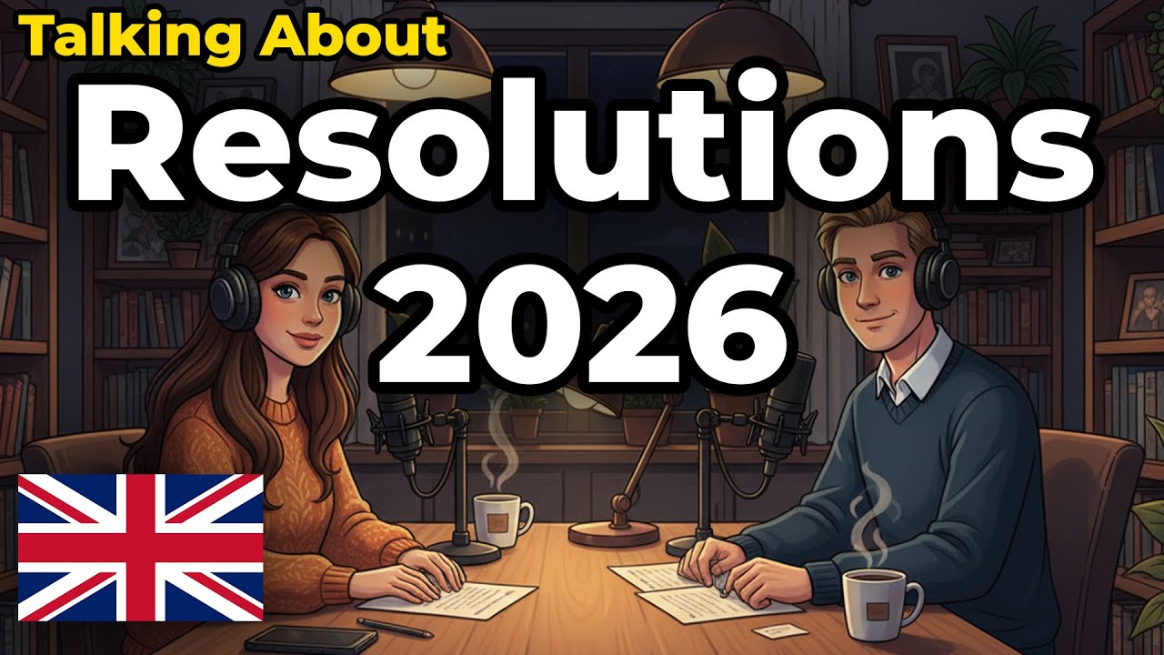 How to Talk About New Year's Resolutions in English | English Speaking Practice