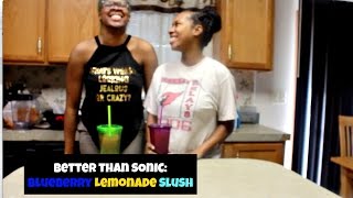 Better than Sonic Blueberry Lemonade Slush