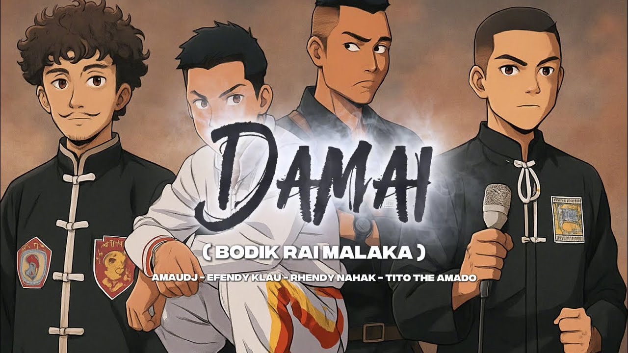 HUMBLE RAPP - DAMAI (bodik rai malaka) LAGU ORGANISASI 2025 ||official lirik video