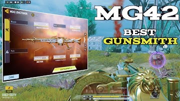Unlock the Power of MG42: Best Gunsmith Tips in COD Mobile #codmbrtips #codmbrtricks #callofduty