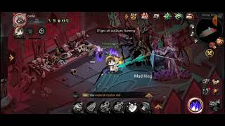 Solo hoàng hậu và vua Mad King ( chế độ titan) quá khó (Greedy Caves 2 game)