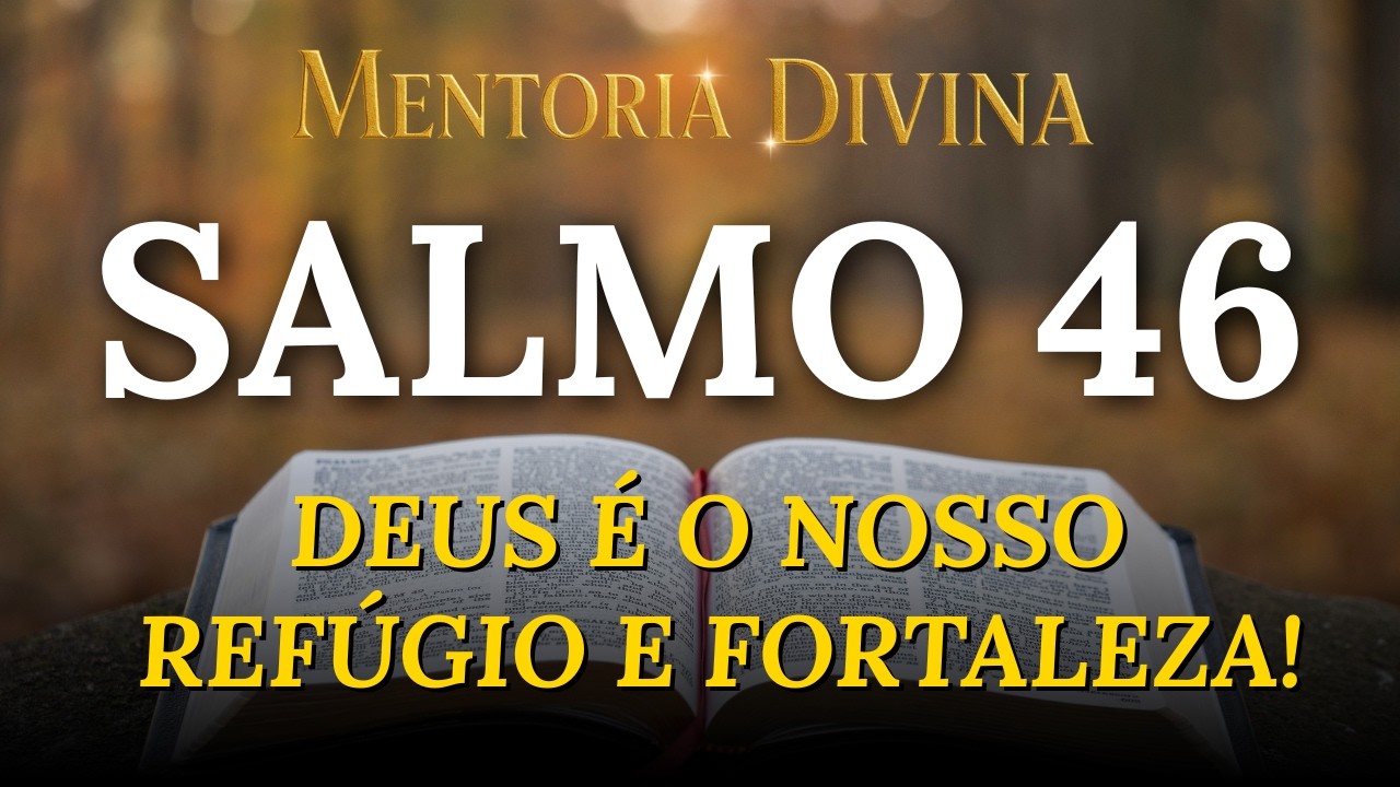Salmo 46: Quando a angústia aperta → Onde encontrar socorro imediato!