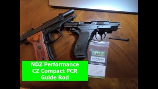 NDZ Performance Steel Guide Rod replacement for CZ Compact PCR