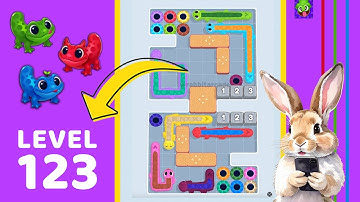 Gecko Out Level 123 Solution Walkthrough