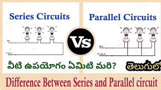 series connection in Telugu|parallel connection in Telugu|series wiring connections with bulbs