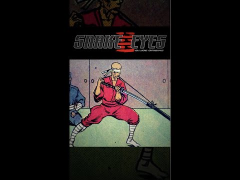 Snake Eyes - Hard Master Comic Book Piece