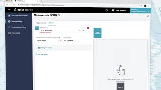 Apics Barge tutorial 4: Reis aanmaken