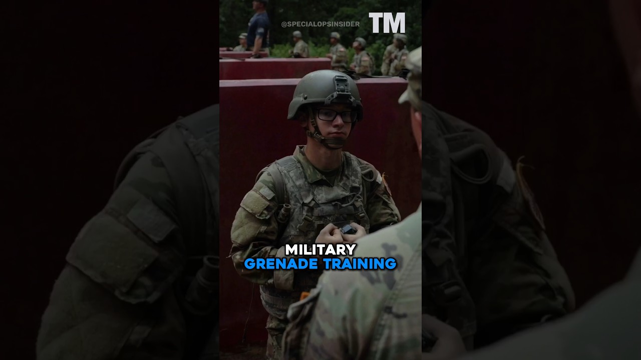 Military Grenade Training