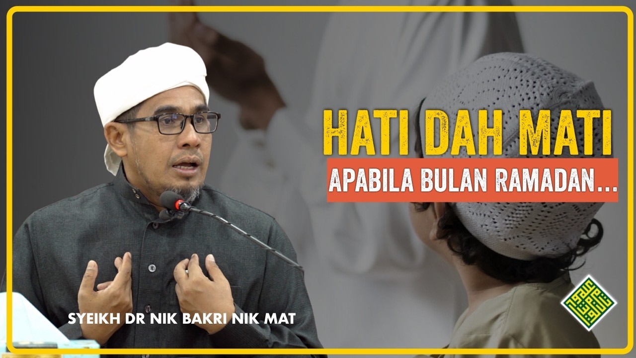 Mungkin HATI dah MATI kalau Ramadan Ini...