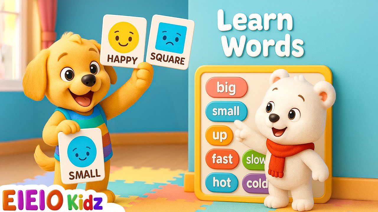 Learn Words | Nursery Rhymes for Kids | Kindergarten Learnings - YouTube