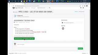 Lab Manual Submission Tutorial in Binnacle