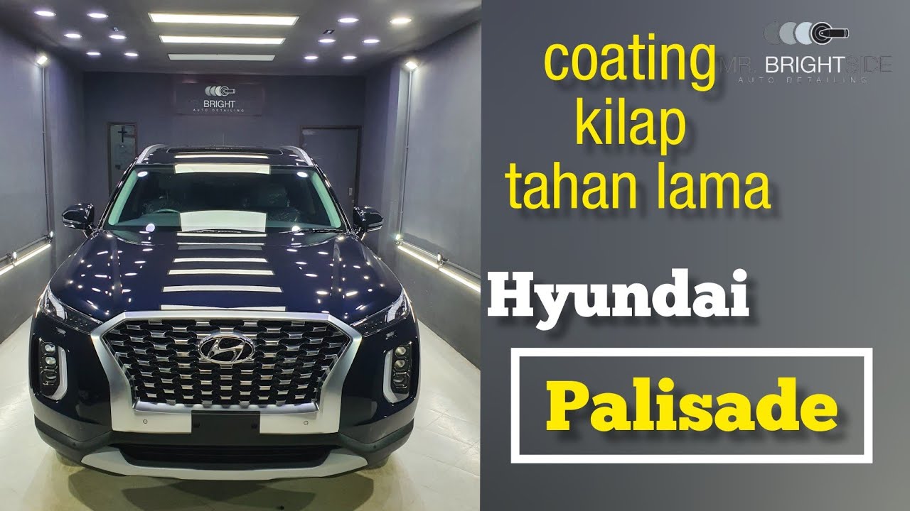 Proses Nano Ceramic Coating Hyundai Palisade - YouTube