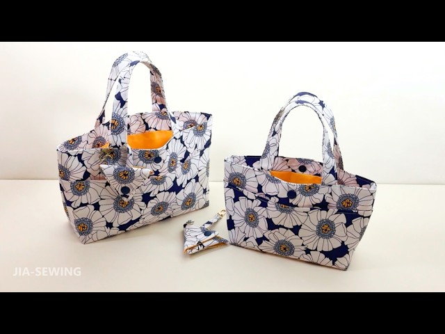 ❤︎Blue♡rose❤︎　ファスナー付きバッグ　ヒヤシンス　ハンドメイド ❤︎Blue♡rose❤︎ ファスナー付きバッグ ヒヤシンス ハンドメイド