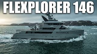 Inside Maverick: The 460-Ton Yacht Painted Like an F-14 (Built for the Northwest Passage)