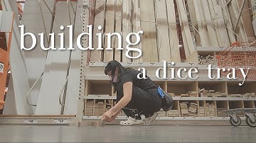 building a hexagon dice tray | dungeons & dragons