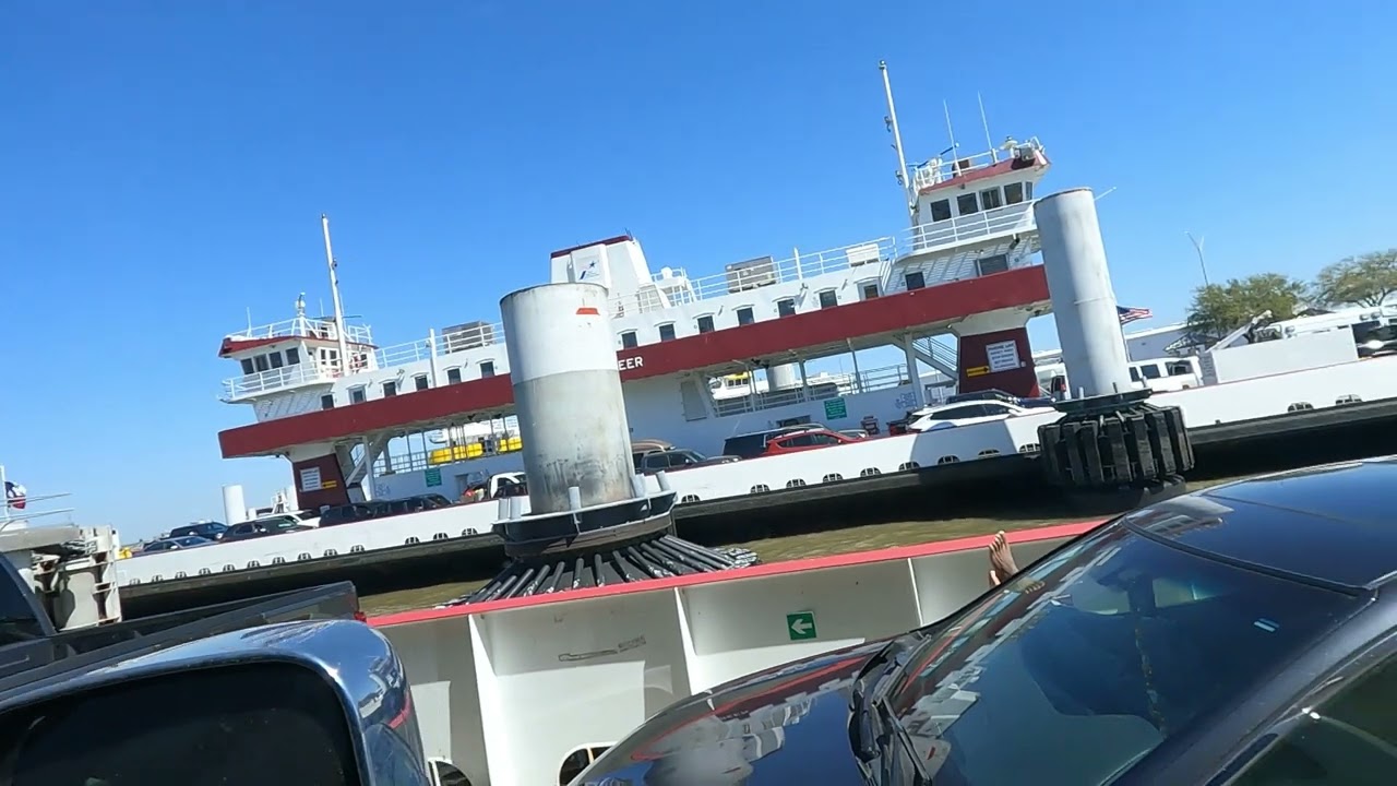 Ride on the Galveston Ferry