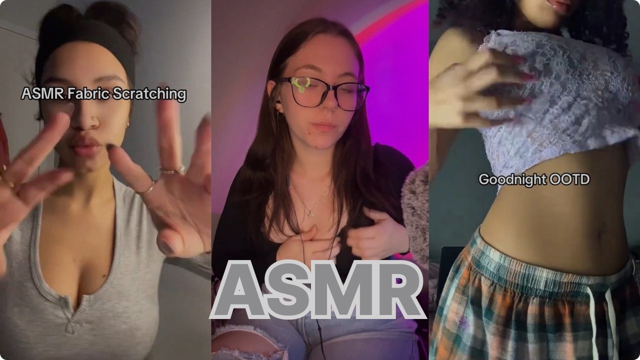 I Didn’t Even Notice I Was Doing This… But It Felt Comforting ASMR#asmr #relax #fabric