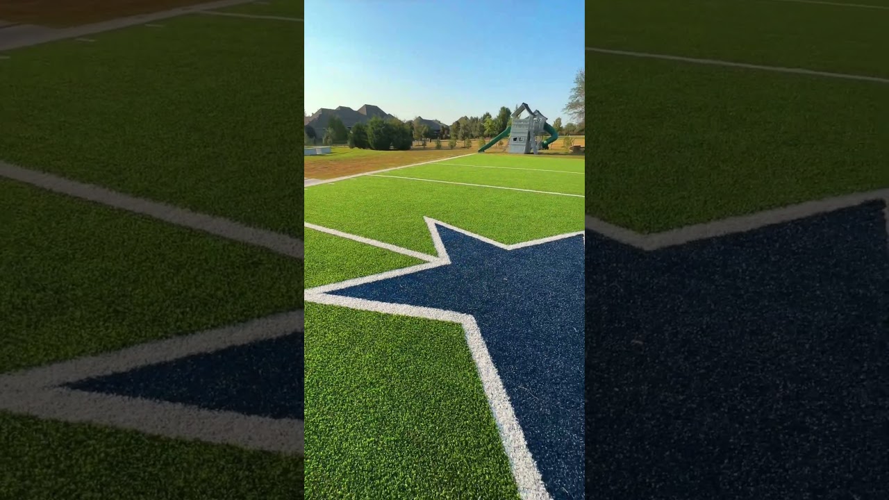 The Ultimate Football Backyard! 🤯