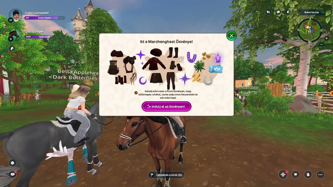 Itt a Pionírösvény!🏰🐎✨