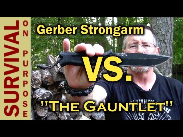 Gerber Strong-arm vs Cutco Outdoorsman • Edel Alon