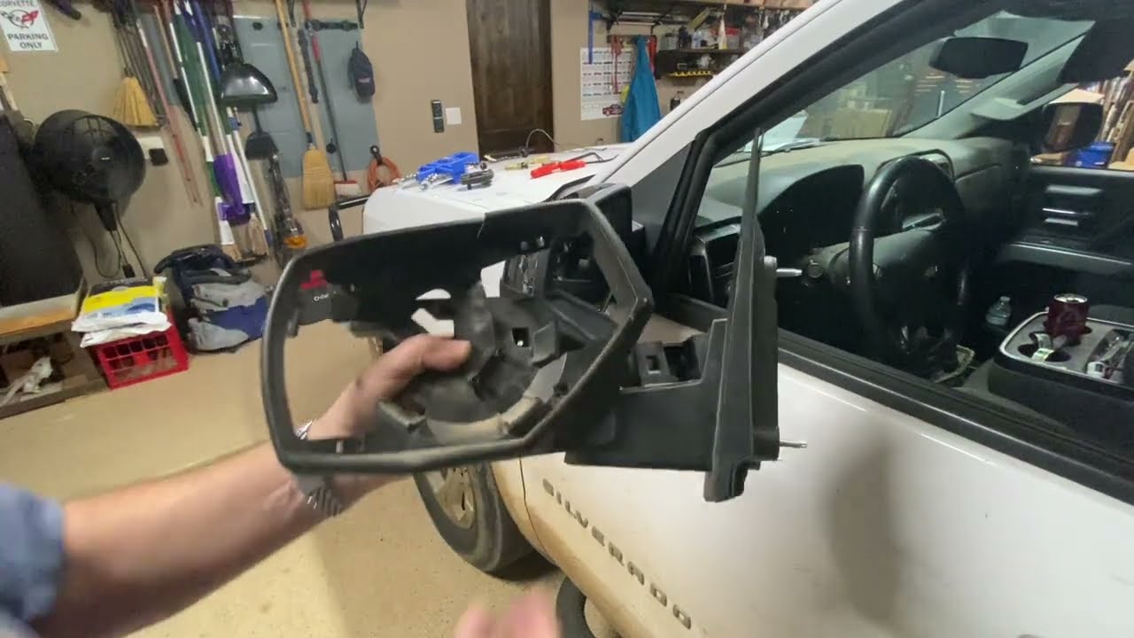 Replacing the Driver Side Mirror on a Chevy Silverado 2014-2018