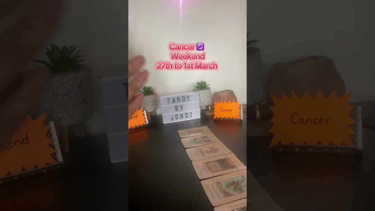 Cancer ♋️ You are the Shepherd! Weekend read 27th to 1st March #cancer #tarot #weekend 