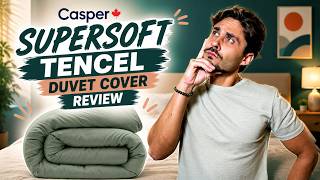 Casper SuperSoft TENCEL Duvet Cover Review Canada: Softness, Feel & Comfort screenshot 5