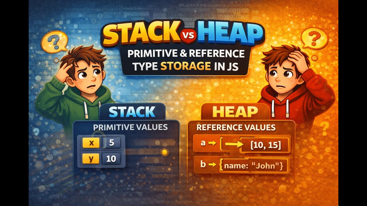 Day-6: Why Objects Behave Differently in JavaScript | Memory Explained