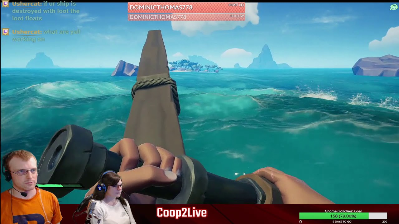 Sea of Thieves Coop Playthrough 02 Part Three YouTube