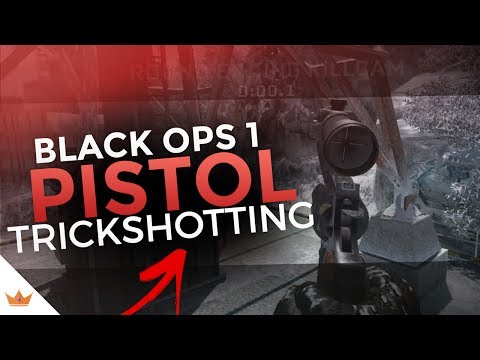 BLACK OPS 1 PISTOL TRICKSHOTTING!! (4 SHOTS!!) - BLACK OPS 1 PISTOL TRICKSHOTTING!! (4 SHOTS!!)