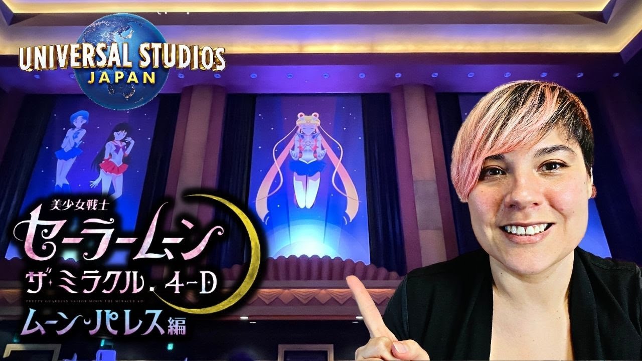 Visita a la atracción de Sailor Moon en los Estudio Universales en Japón  2022