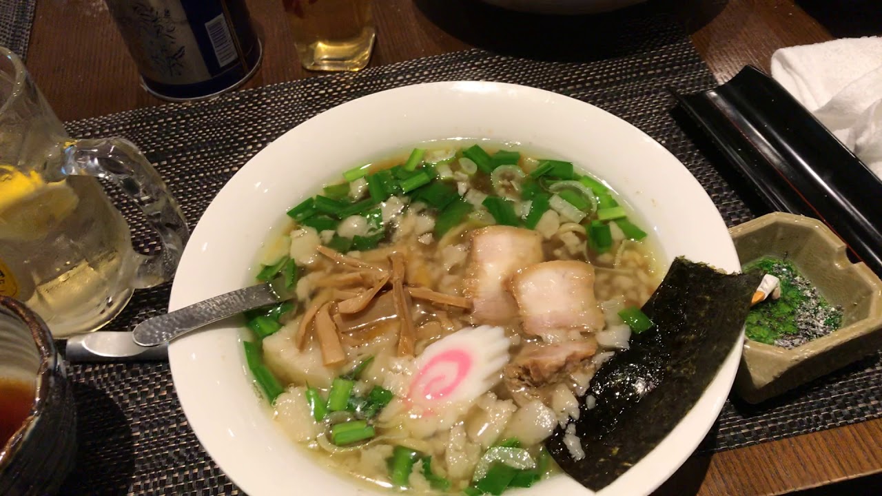幻のラーメン 山形県寒河江市和工房ひらくのお得意様限定ラーメン食べてみた Youtube