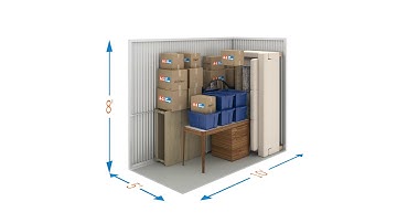 A-1 Storage 5x10 animation